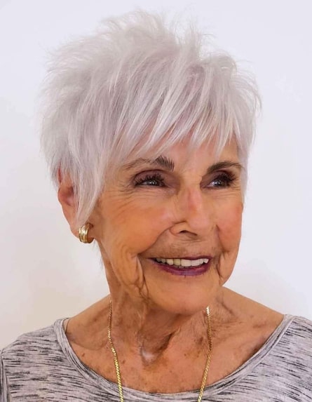 Grow & Bold Short Haircuts For Women Over 50