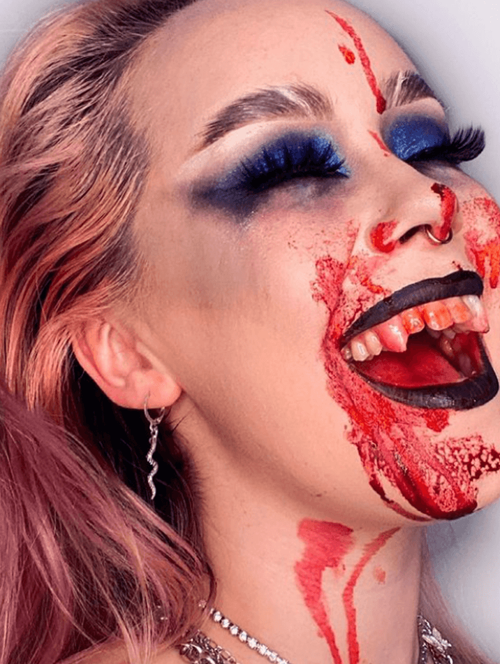 Happy Drop Bloods Vampire Makeup Looks