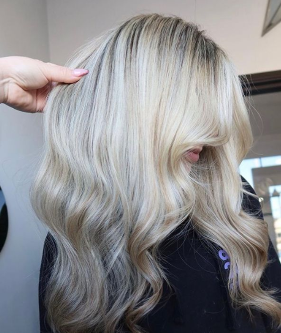 Icy Rich Blonde Hair Colors