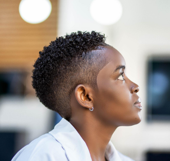 Inverted Short Hairstyles For Black Women