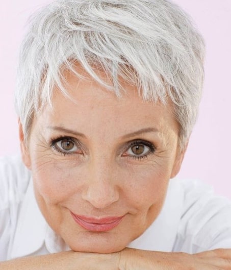 Ivory Short Length Hairstyles For Women Over 50