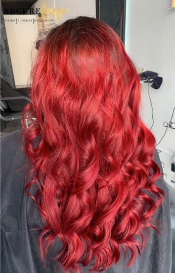 Kinky Red Hair Color Ideas