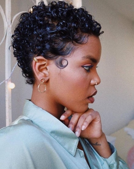 Knotted Natural Hairstyles For Short Hair