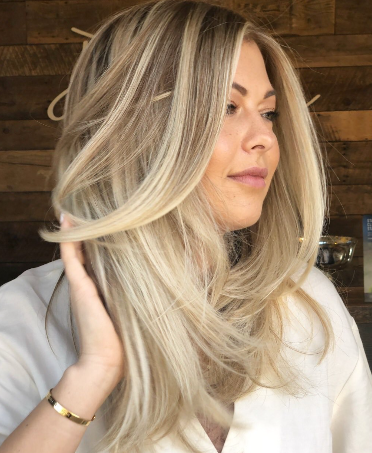 Light Blonde Haircut Hair Color For Women Over 30