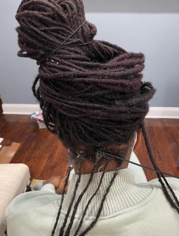 Long Dreads Two Strand Twists Hairstyle