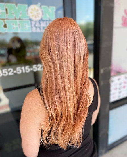 Long Strawberry Blonde Hair Color Ideas