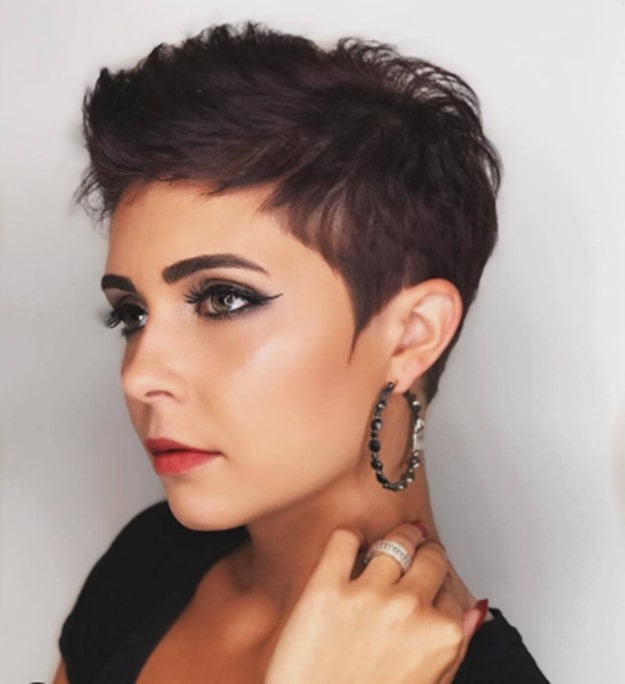 Low Short Hairstyles For Heart Shaped Face