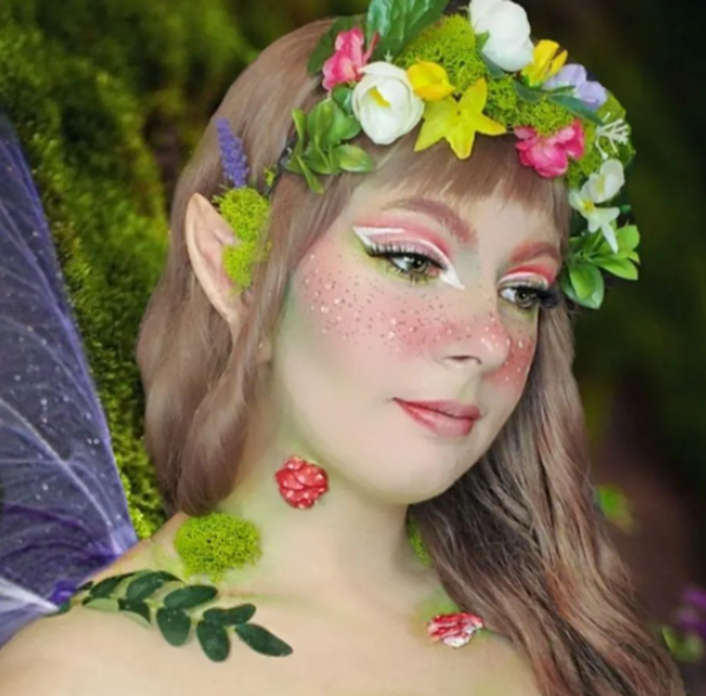Magical Tree Fairy Makeup