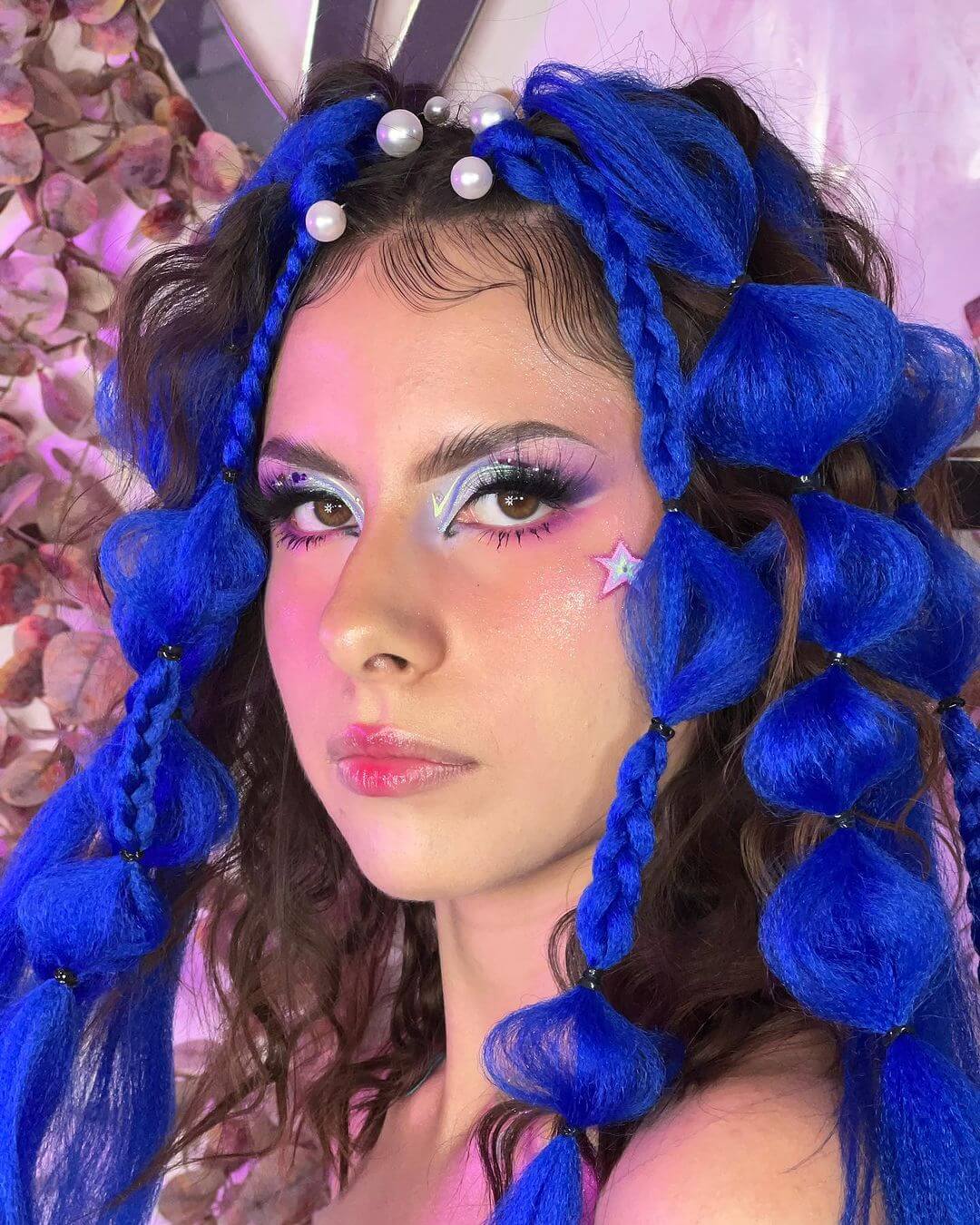 Merqueen mermaid makeup look