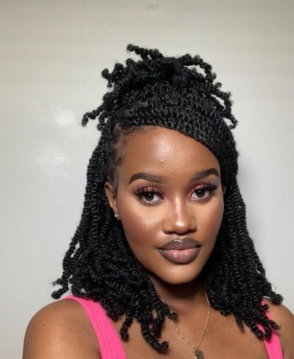 Mini Passion Twists Hairstyles