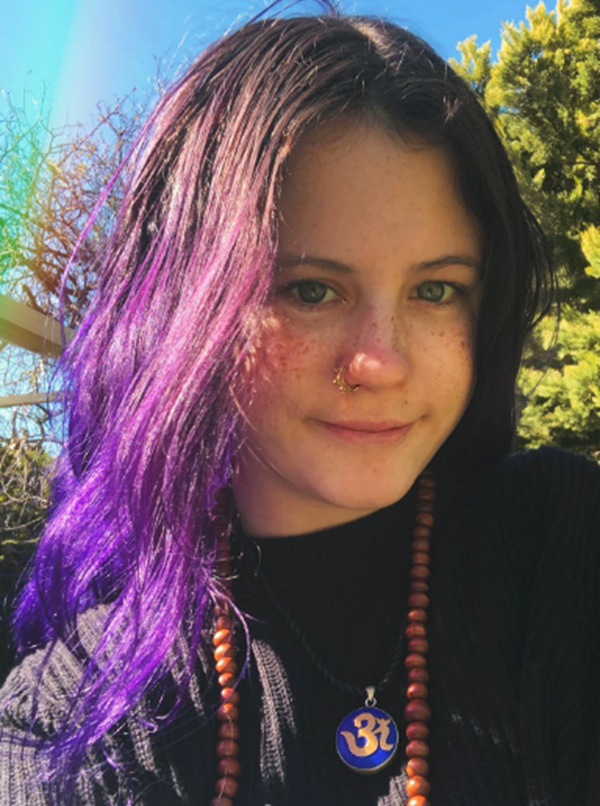 Mystic Purple Ombre Hair Idea