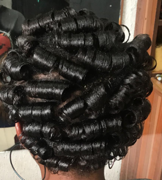 Nigerian Short Curly Hair Style For Women