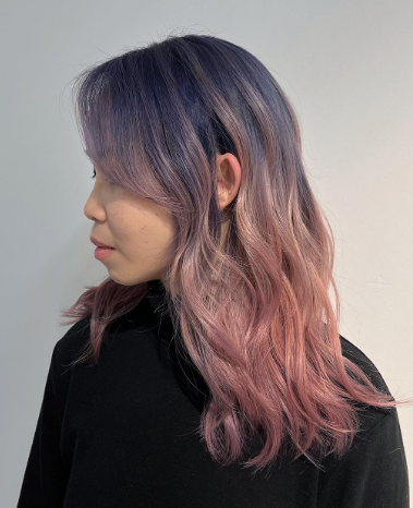 Pastel Pink Ombre Hair Colors