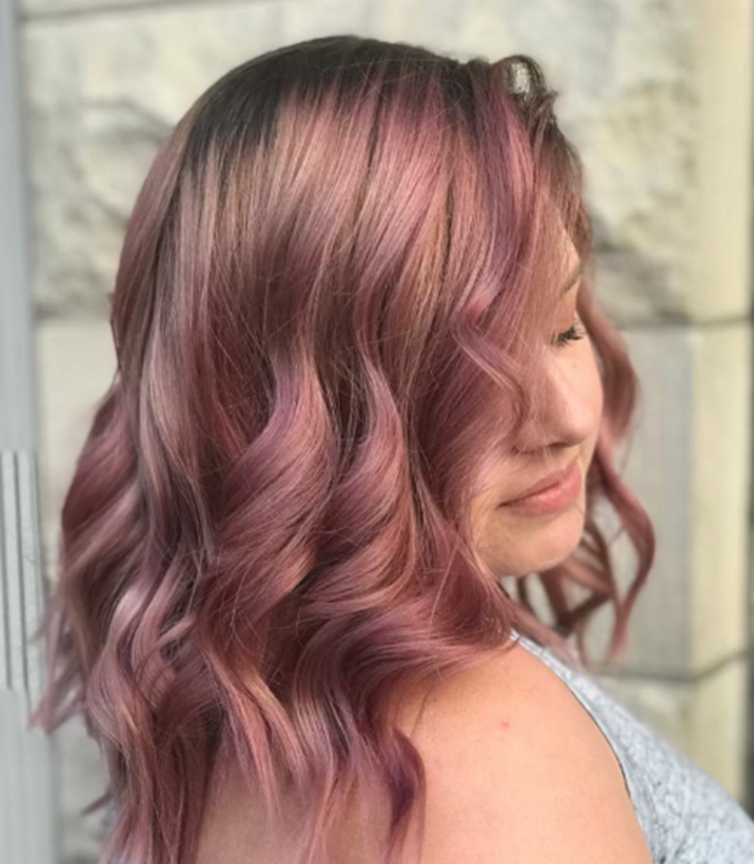 Perfect Rose Gold Hair Color Ideas