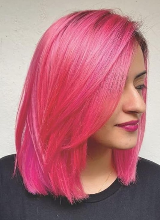 Pinky Short Hairstyles For Indian Women
