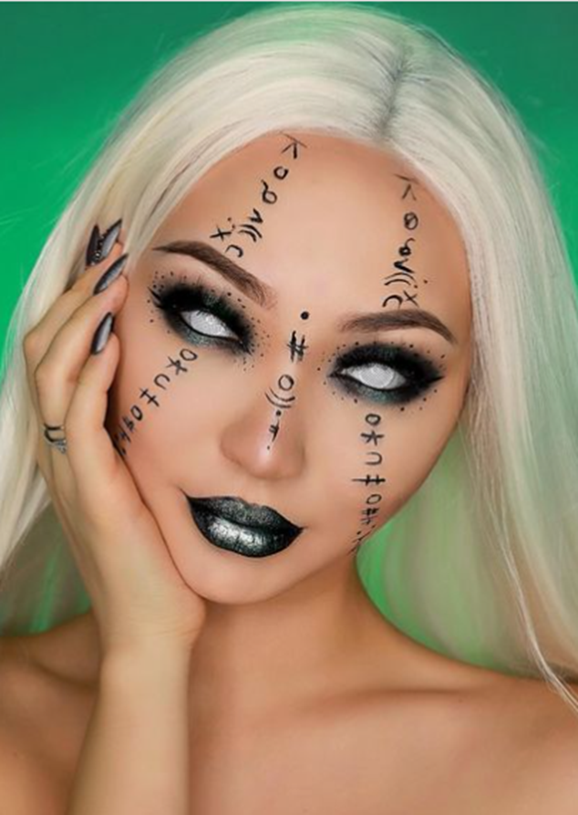 Possessed Witch Makeup Ideas