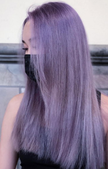 Purple Gray Ombre Hair Colors