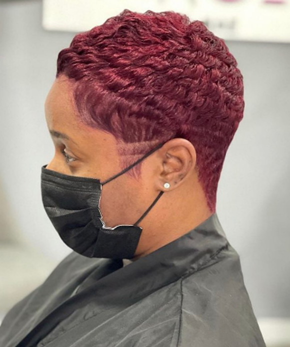 Ruby Shaved Hairstyle For Black Women