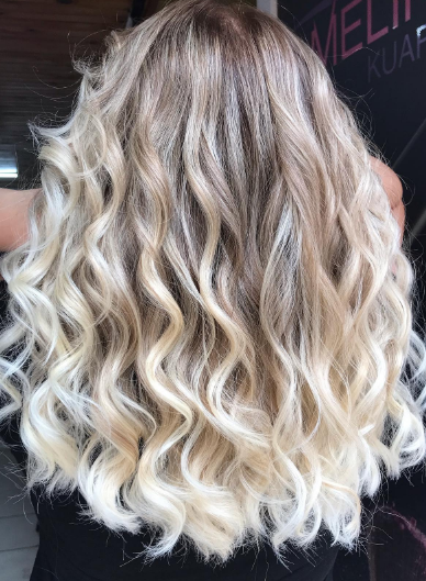 Sandal Blonde Ombre Hairstyles