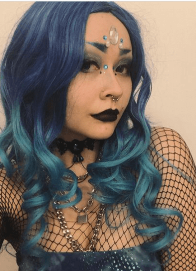 Shape Shifter mermaid makeup