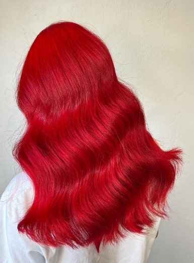 Shine Red Hair Color Ideas
