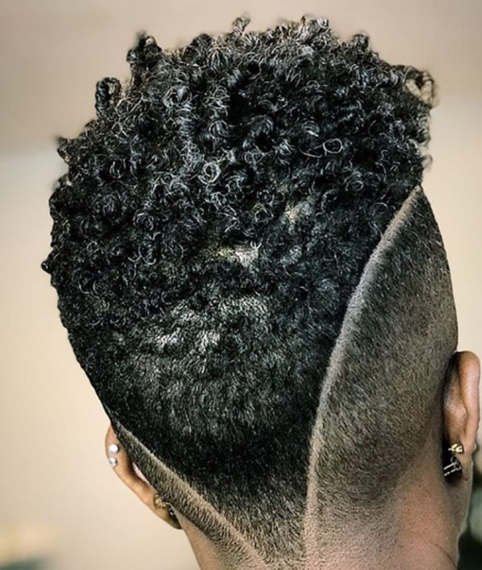 Shorn Shaved Hairstyle For Black Women