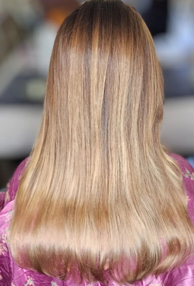 Silk Blonde Ombre Hairstyles.
