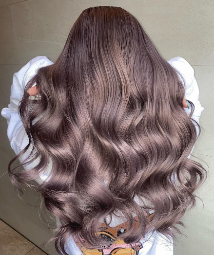 Silver Shade Long Curly Ombre Hair Colors