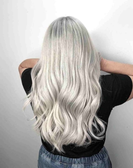 Silvery Hairstyle