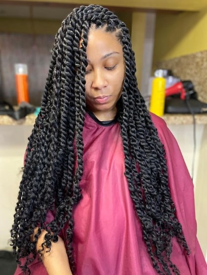 Slayer Passion Twists Hairstyles