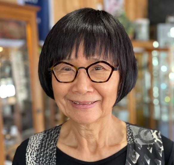 Sophisticated Hairstyles For Women Over 50 With Glasses