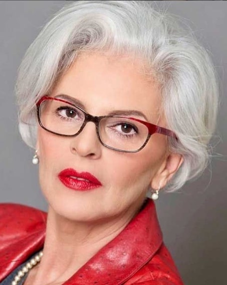 Spiky Hairstyles For Women Over 50 With Glasses