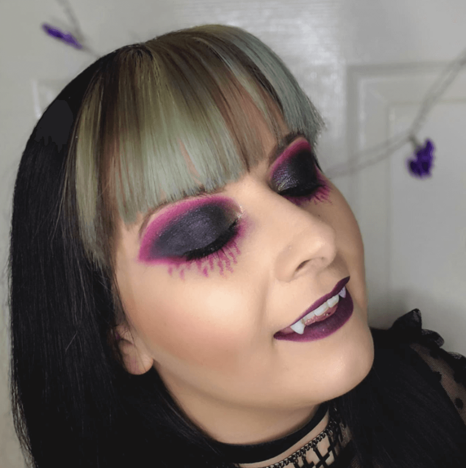 Spooktacular Baby Raven Vampire Makeup Looks
