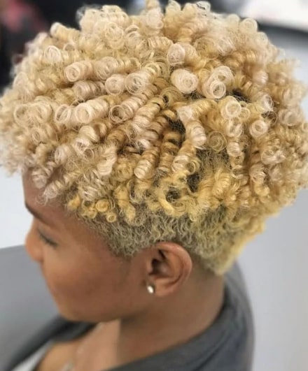 Spring Short Hairstyles For Kinky Hair