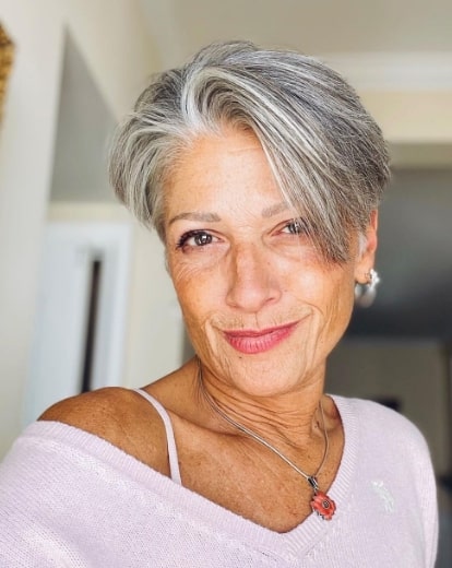Stacked Short Length Hairstyles For Women Over 50