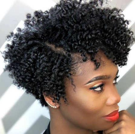 Steady Natural Hairstyles For Short Hair