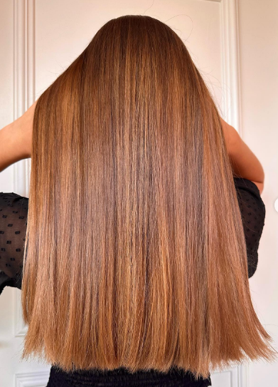 Straight Highlights Ombre Hair Colors