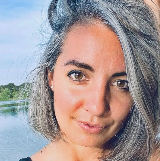 Summertime Black And Grey Hair Color Ideas