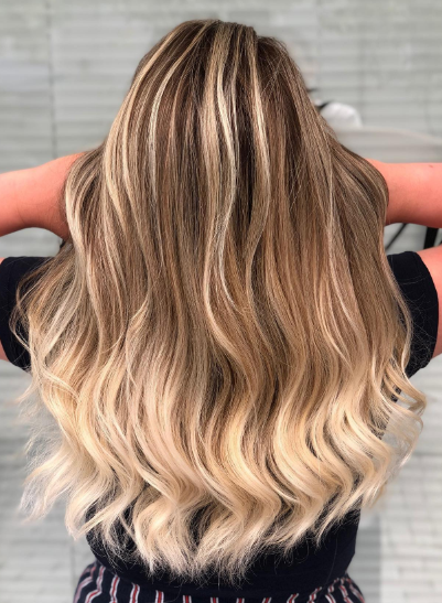 Sun-Kissed Balayage Ombre Hair Colors