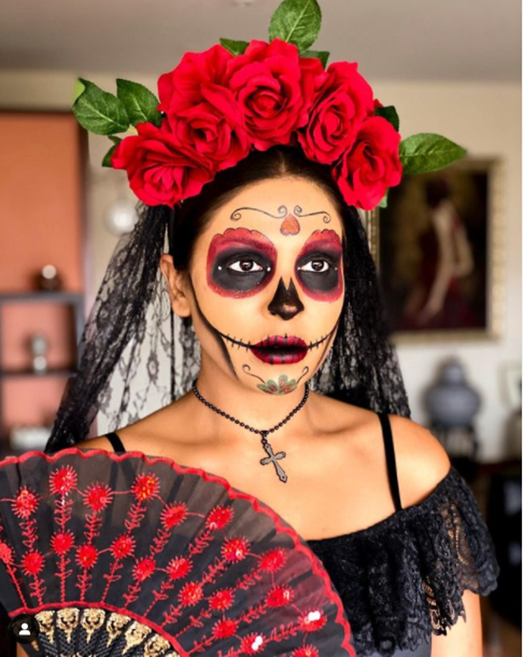 Sweety Day Dead Makeup 