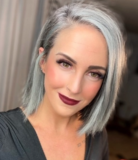 Transplant Black And Grey Hair Color Ideas