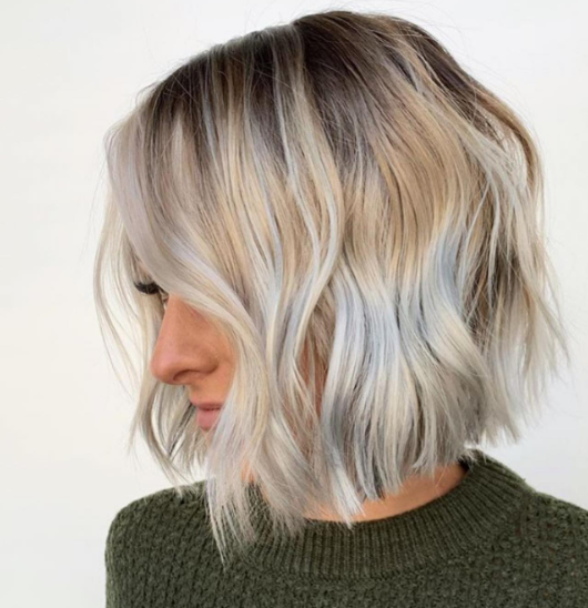 Tribal Short Hairstyle For Thick Wavy Hair