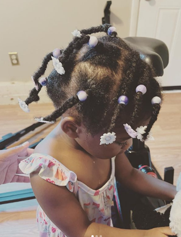 Twisted Style Black Toddler Hairstyle