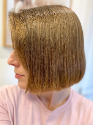 Un-styled Short Side Bangs