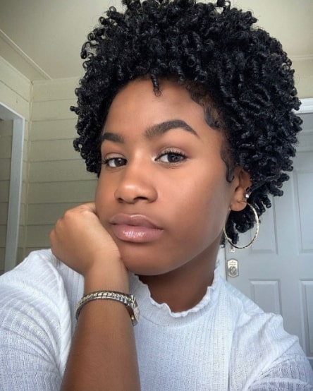 Undone Natural Hairstyles For Short Hair