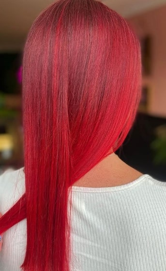 Watermelon Red Hair Color Ideas