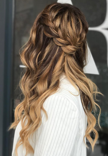 Wedding Blonde Ombre Hairstyles