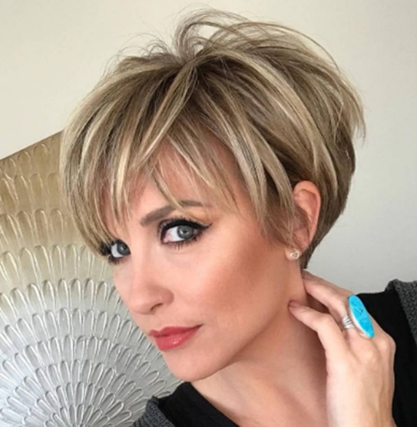 Wigs Short Hairstyles For Heart Shaped Face