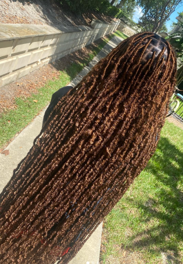 Beautiful Soft Locs & Distressed Faux Loc Hairstyle