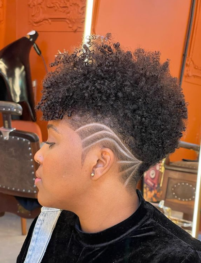Delight Tapered Haircuts For Women On Natural Hair